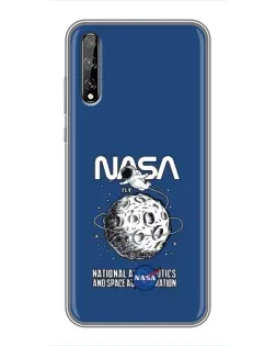 Чехол для Huawei P Smart S / Y8p (2020) с картинкой «NASA — лунная миссия» Чехол для Huawei P Smart S / Y8p (2020) с картинкой «NASA — лунная миссия»