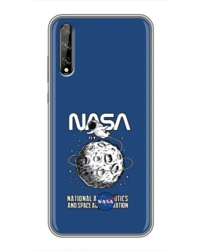 Чехол для Huawei P Smart S / Y8p (2020) с картинкой «NASA — лунная миссия» Чехол для Huawei P Smart S / Y8p (2020) с картинкой «NASA — лунная миссия»
