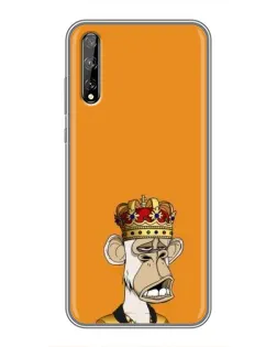 Чехол для Huawei P Smart S / Y8p (2020) с картинкой «Золотая обезьяна Bored Ape» Чехол для Huawei P Smart S / Y8p (2020) с картинкой «Золотая обезьяна Bored Ape»