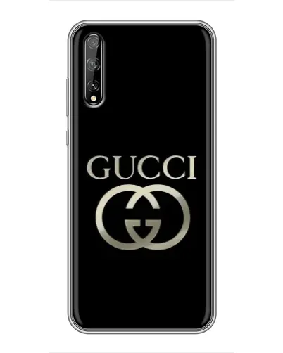 Чехол для Huawei P Smart S / Y8p (2020) с картинкой «Gucci — золото на черном» Чехол для Huawei P Smart S / Y8p (2020) с картинкой «Gucci — золото на черном»