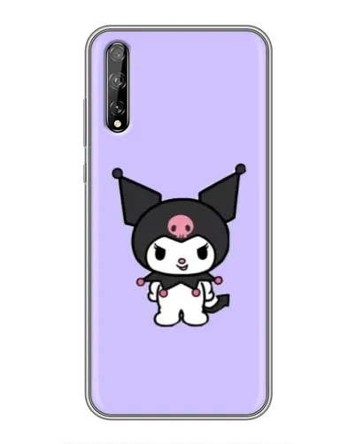 Чехол для Huawei P Smart S / Y8p (2020) с картинкой «Kuromi — нежный фиолетовый»