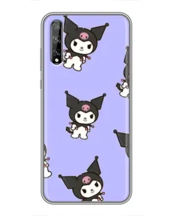 Чехол для Huawei P Smart S / Y8p (2020) с картинкой «Паттерн с Kuromi» Чехол для Huawei P Smart S / Y8p (2020) с картинкой «Паттерн с Kuromi»