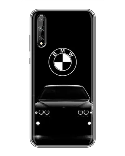 Чехол для Huawei P Smart S / Y8p (2020) с картинкой «BMW — взгляд из темноты»