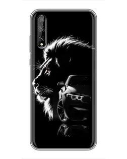 Чехол для Huawei P Smart S / Y8p (2020) с картинкой «BMW и лев» Чехол для Huawei P Smart S / Y8p (2020) с картинкой «BMW и лев»