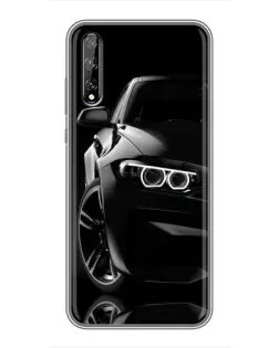Чехол для Huawei P Smart S / Y8p (2020) с картинкой «Черная BMW — профиль» Чехол для Huawei P Smart S / Y8p (2020) с картинкой «Черная BMW — профиль»