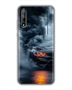 Чехол для Huawei P Smart S / Y8p (2020) с картинкой «BMW M-Power — абстракция» Чехол для Huawei P Smart S / Y8p (2020) с картинкой «BMW M-Power — абстракция»