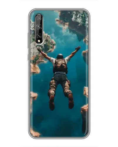 Чехол для Huawei P Smart S / Y8p (2020) с картинкой «PUBG — свободное падение»