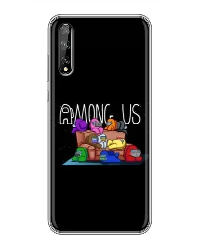 Чехол для Huawei P Smart S / Y8p (2020) с картинкой «Логотип Among Us» Чехол для Huawei P Smart S / Y8p (2020) с картинкой «Логотип Among Us»