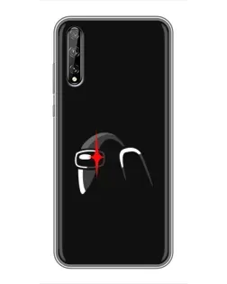 Чехол для Huawei P Smart S / Y8p (2020) с картинкой «Among Us шлем» Чехол для Huawei P Smart S / Y8p (2020) с картинкой «Among Us шлем»