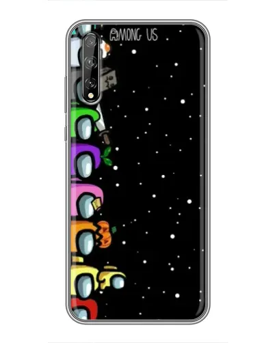 Чехол для Huawei P Smart S / Y8p (2020) с картинкой «Команда Among Us» Чехол для Huawei P Smart S / Y8p (2020) с картинкой «Команда Among Us»