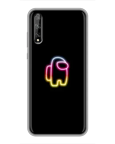 Чехол для Huawei P Smart S / Y8p (2020) с картинкой «Among Us градиент» Чехол для Huawei P Smart S / Y8p (2020) с картинкой «Among Us градиент»