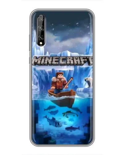 Чехол для Huawei P Smart S / Y8p (2020) с картинкой «Minecraft ледяной мир» Чехол для Huawei P Smart S / Y8p (2020) с картинкой «Minecraft ледяной мир»