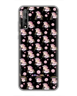 Чехол для Huawei P Smart S / Y8p (2020) с картинкой «Magic Unicorn паттерн»