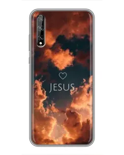 Чехол для Huawei P Smart S / Y8p (2020) с картинкой «Сияние Имени Jesus» Чехол для Huawei P Smart S / Y8p (2020) с картинкой «Сияние Имени Jesus»