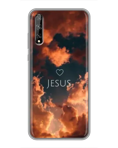 Чехол для Huawei P Smart S / Y8p (2020) с картинкой «Сияние Имени Jesus»