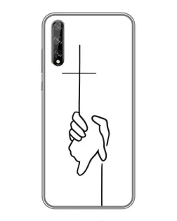 Чехол для Huawei P Smart S / Y8p (2020) с картинкой «Рука держит» Чехол для Huawei P Smart S / Y8p (2020) с картинкой «Рука держит»