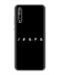 Чехол для Huawei P Smart S / Y8p (2020) с картинкой «Точки веры J.E.S.U.S.»