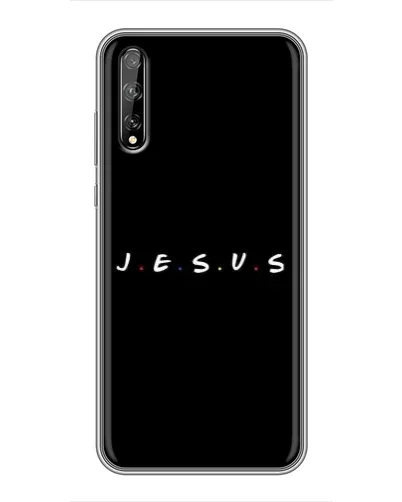 Чехол для Huawei P Smart S / Y8p (2020) с картинкой «Точки веры J.E.S.U.S.»