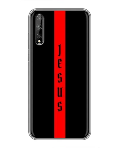Чехол для Huawei P Smart S / Y8p (2020) с картинкой «Красная линия веры»