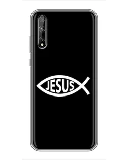Чехол для Huawei P Smart S / Y8p (2020) с картинкой «Классический Jesus»
