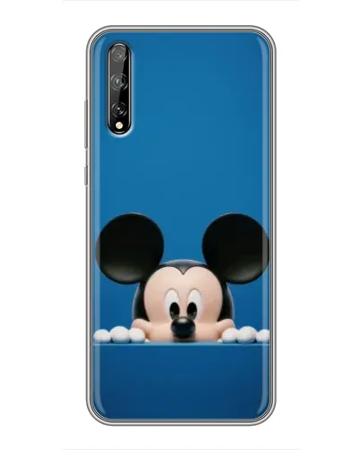 Чехол для Huawei P Smart S / Y8p (2020) с картинкой «Микки выглядывает»