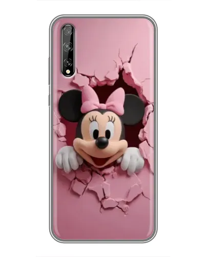 Чехол для Huawei P Smart S / Y8p (2020) с картинкой «Минни сквозь стену»