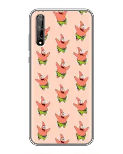 Чехол для Huawei P Smart S / Y8p (2020) с картинкой «Патрик Стар паттерн» Чехол для Huawei P Smart S / Y8p (2020) с картинкой «Патрик Стар паттерн»