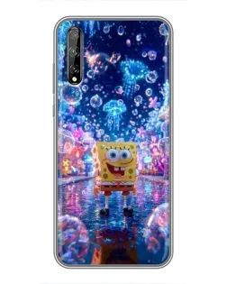 Чехол для Huawei P Smart S / Y8p (2020) с картинкой «Неоновый океан» Чехол для Huawei P Smart S / Y8p (2020) с картинкой «Неоновый океан»