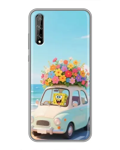 Чехол для Huawei P Smart S / Y8p (2020) с картинкой «Автомобильное путешествие»