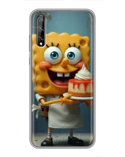 Чехол для Huawei P Smart S / Y8p (2020) с картинкой «Повар Спанч Боб» Чехол для Huawei P Smart S / Y8p (2020) с картинкой «Повар Спанч Боб»