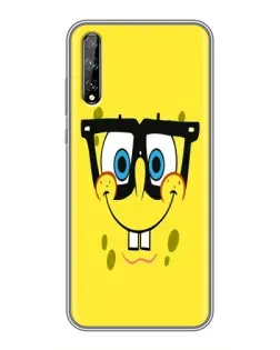 Чехол для Huawei P Smart S / Y8p (2020) с картинкой «Минималистичный Спанч Боб» Чехол для Huawei P Smart S / Y8p (2020) с картинкой «Минималистичный Спанч Боб»
