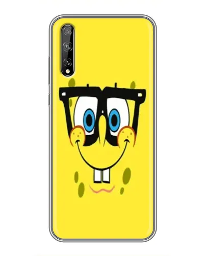 Чехол для Huawei P Smart S / Y8p (2020) с картинкой «Минималистичный Спанч Боб» Чехол для Huawei P Smart S / Y8p (2020) с картинкой «Минималистичный Спанч Боб»