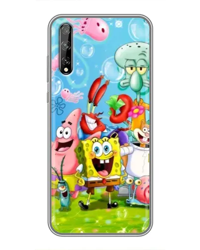 Чехол для Huawei P Smart S / Y8p (2020) с картинкой «Губка Боб и друзья» Чехол для Huawei P Smart S / Y8p (2020) с картинкой «Губка Боб и друзья»