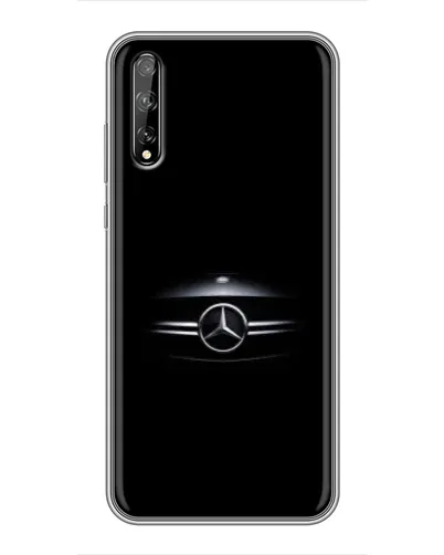 Чехол для Huawei P Smart S / Y8p (2020) с картинкой «Mercedes — абстрактные линии»