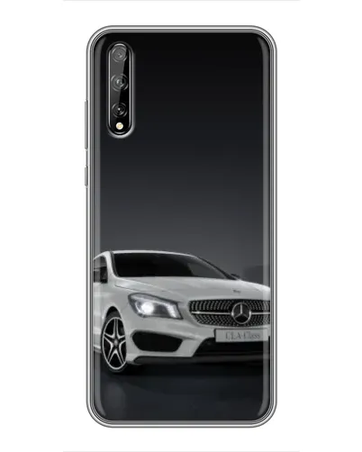 Чехол для Huawei P Smart S / Y8p (2020) с картинкой «Mercedes AMG GT Silver»