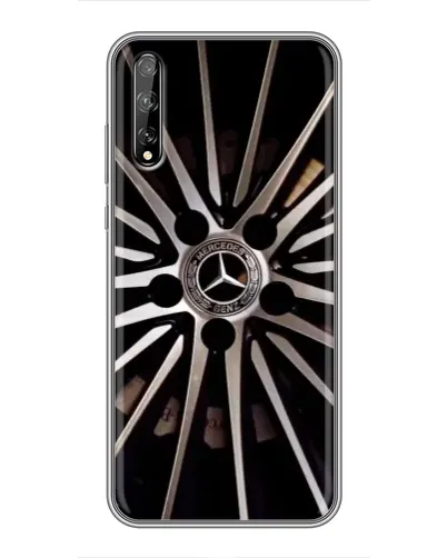 Чехол для Huawei P Smart S / Y8p (2020) с картинкой «Диск Mercedes»