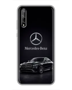 Чехол для Huawei P Smart S / Y8p (2020) с картинкой «Mercedes — решетка радиатора»