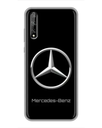 Чехол для Huawei P Smart S / Y8p (2020) с картинкой «Mercedes Silver Logo»