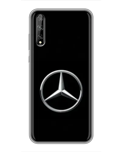 Чехол для Huawei P Smart S / Y8p (2020) с картинкой «Mercedes классический лого»