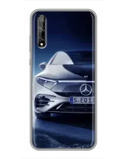 Чехол для Huawei P Smart S / Y8p (2020) с картинкой «Mercedes EQ — будущее»