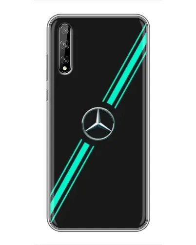 Чехол для Huawei P Smart S / Y8p (2020) с картинкой «Спортивные линии Mercedes» Чехол для Huawei P Smart S / Y8p (2020) с картинкой «Спортивные линии Mercedes»