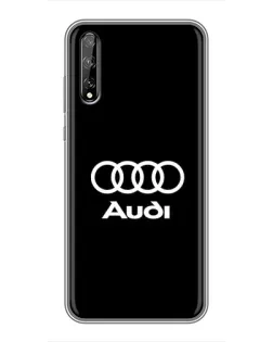 Чехол для Huawei P Smart S / Y8p (2020) с картинкой «Классическое лого Audi»