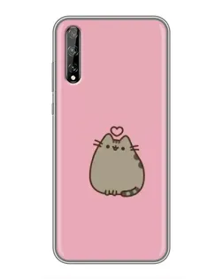 Чехол для Huawei P Smart S / Y8p (2020) с картинкой «Pusheen сердце» Чехол для Huawei P Smart S / Y8p (2020) с картинкой «Pusheen сердце»