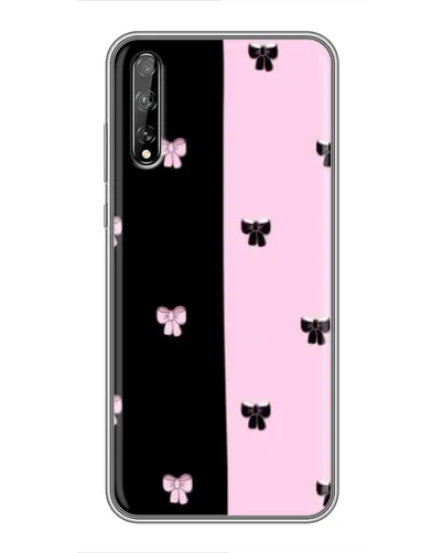 Чехол для Huawei P Smart S / Y8p (2020) с картинкой «Контрастные банты»