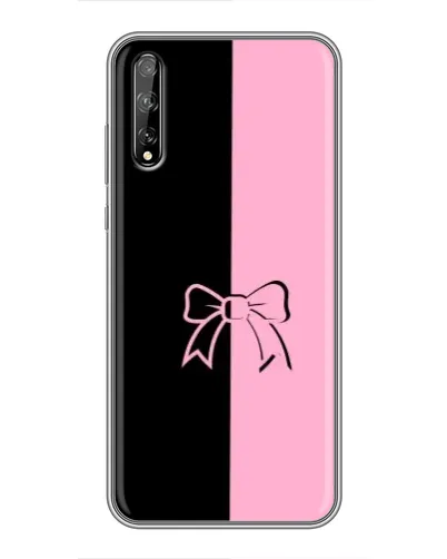 Чехол для Huawei P Smart S / Y8p (2020) с картинкой «Половинки банта»
