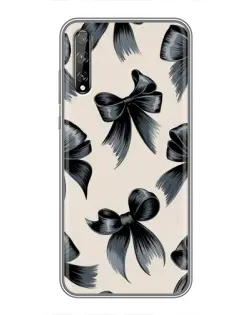 Чехол для Huawei P Smart S / Y8p (2020) с картинкой «Банты Coquette»