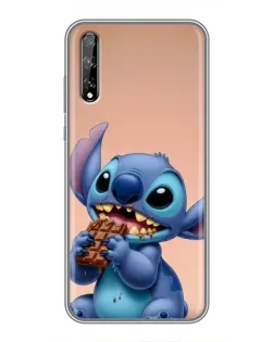 Чехол для Huawei P Smart S / Y8p (2020) с картинкой «Стич ест шоколад» Чехол для Huawei P Smart S / Y8p (2020) с картинкой «Стич ест шоколад»
