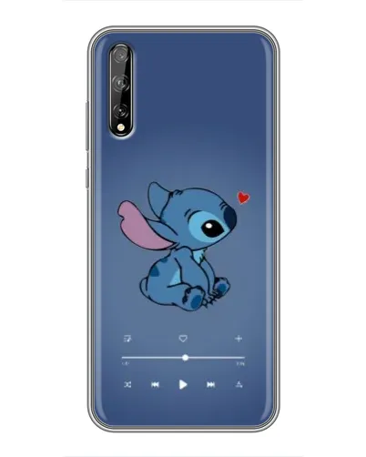 Чехол для Huawei P Smart S / Y8p (2020) с картинкой «Музыкальный Stitch»