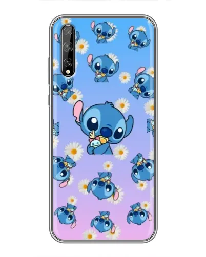Чехол для Huawei P Smart S / Y8p (2020) с картинкой «Паттерн со Стичем»