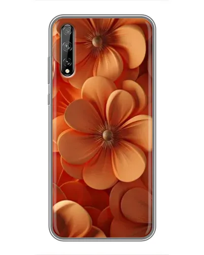 Чехол для Huawei P Smart S / Y8p (2020) с картинкой «Оранжевый макро цветок» Чехол для Huawei P Smart S / Y8p (2020) с картинкой «Оранжевый макро цветок»